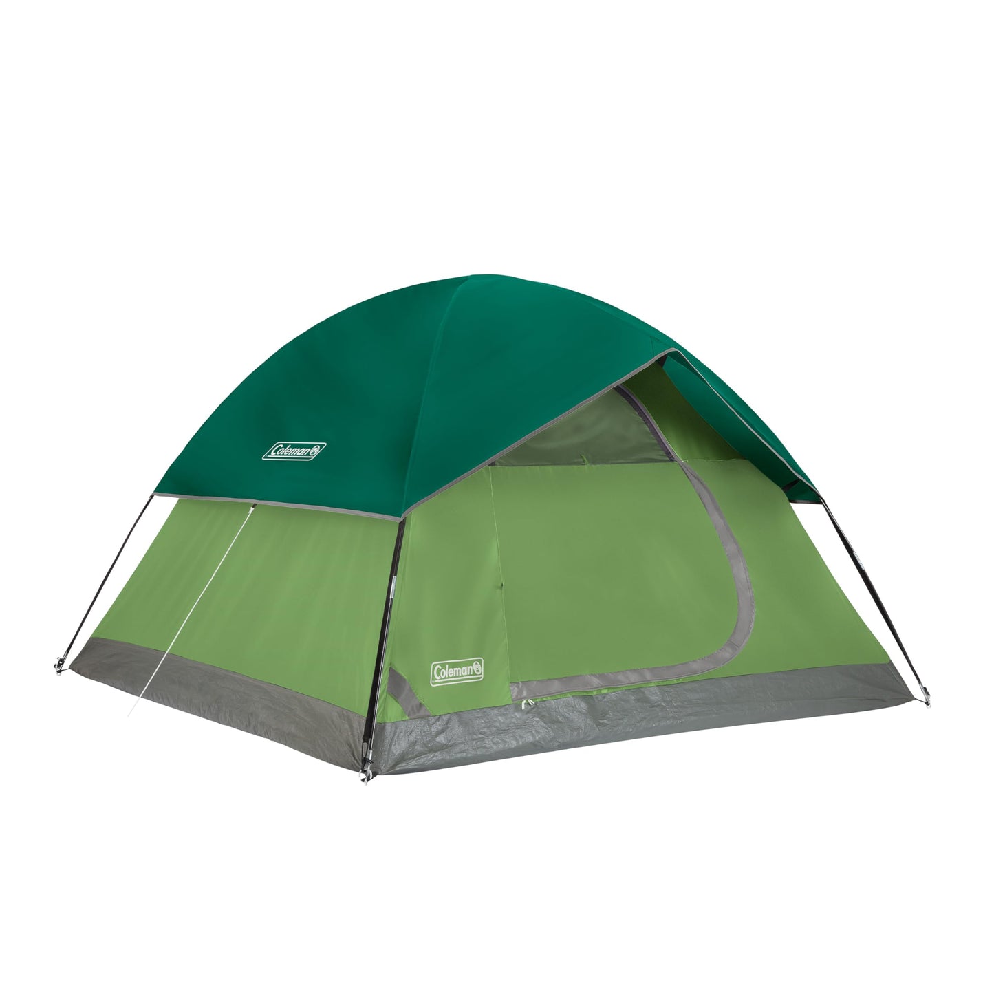 Coleman Sundome Camping Tent with Rainfly, 2/3/4/6 Person Tent Sets Up in 10 Mins, Weatherproof Shelter for Camping, Festivals, Backyard, Sleepovers, & More