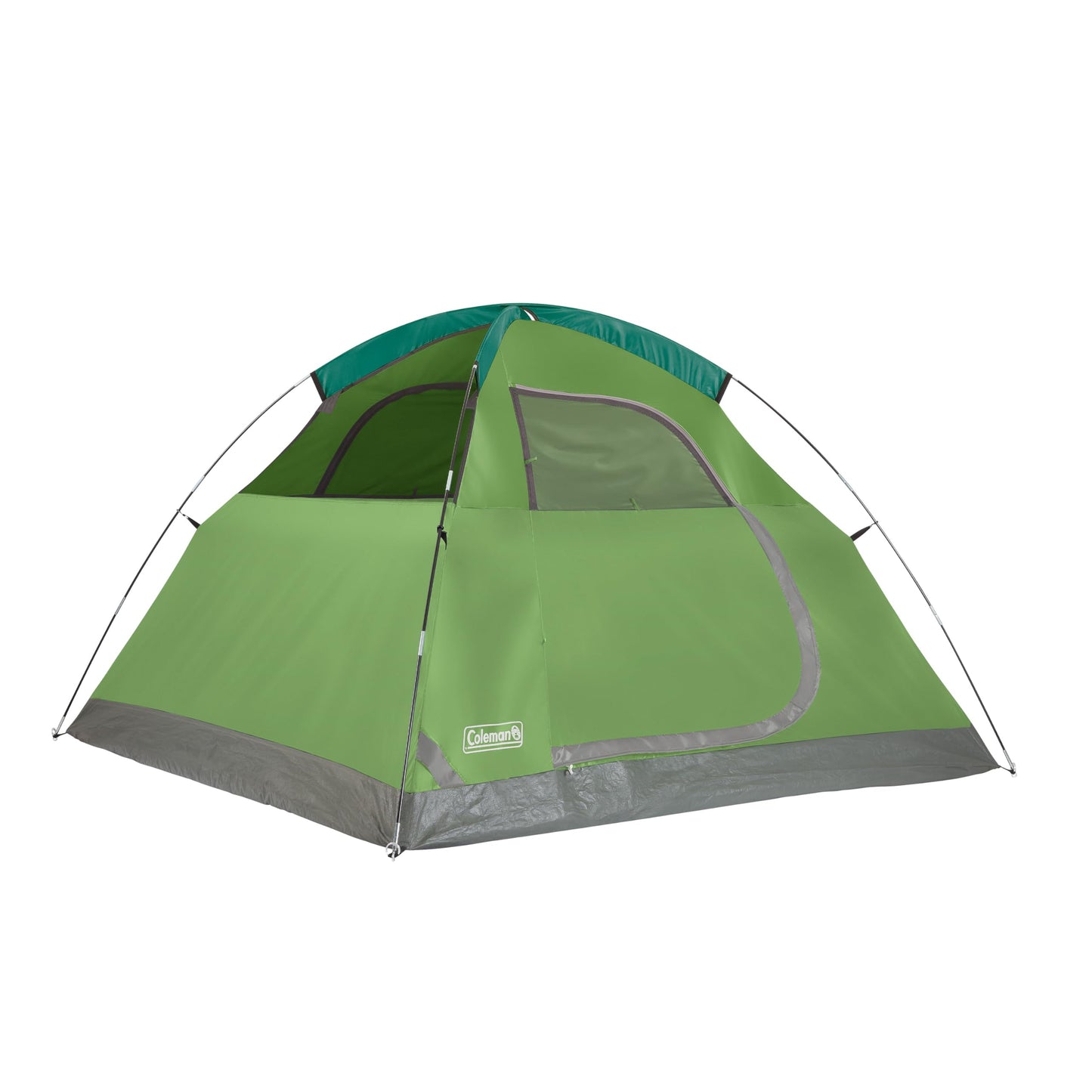 Coleman Sundome Camping Tent with Rainfly, 2/3/4/6 Person Tent Sets Up in 10 Mins, Weatherproof Shelter for Camping, Festivals, Backyard, Sleepovers, & More