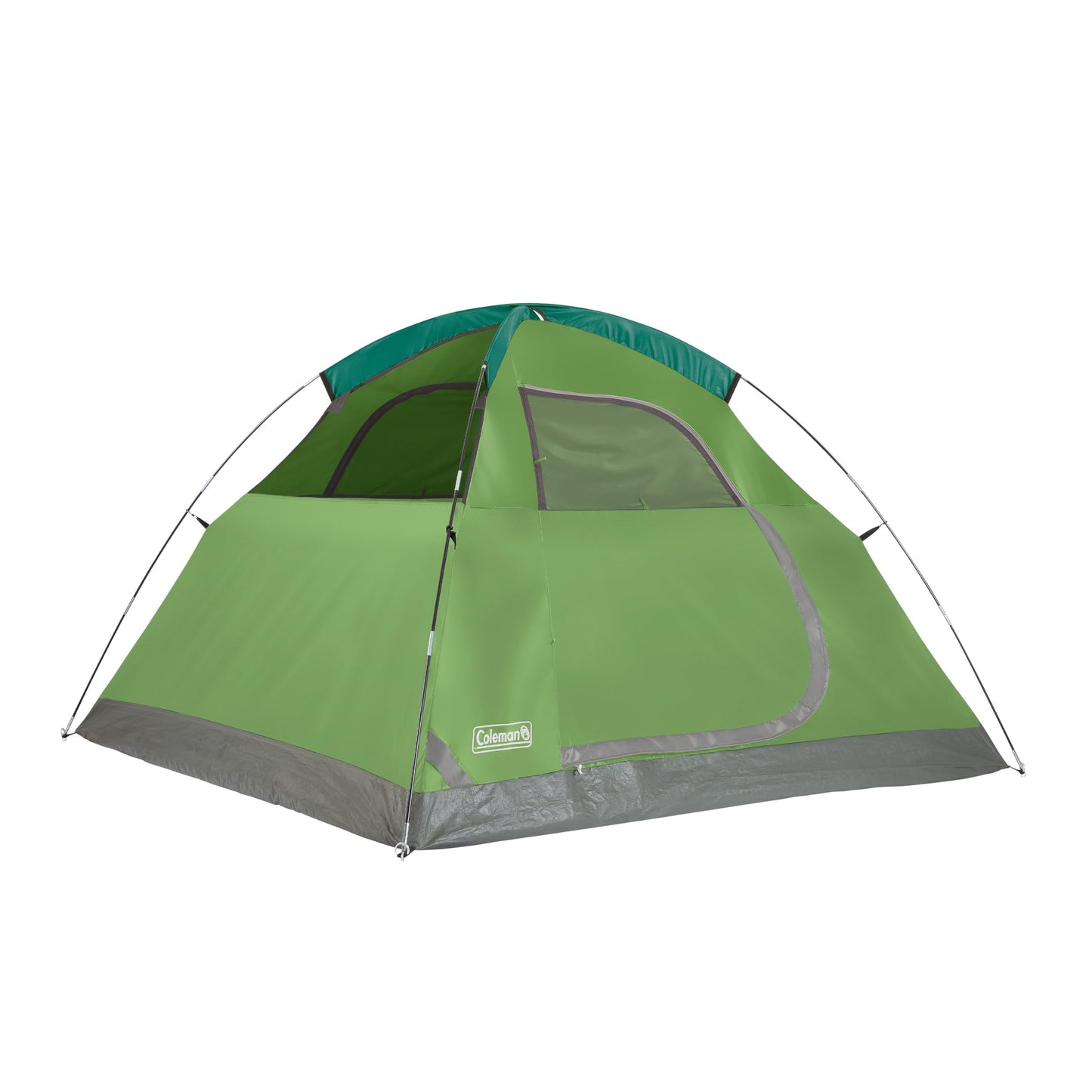 Coleman Sundome Camping Tent with Rainfly, 2/3/4/6 Person Tent Sets Up in 10 Mins, Weatherproof Shelter for Camping, Festivals, Backyard, Sleepovers, & More