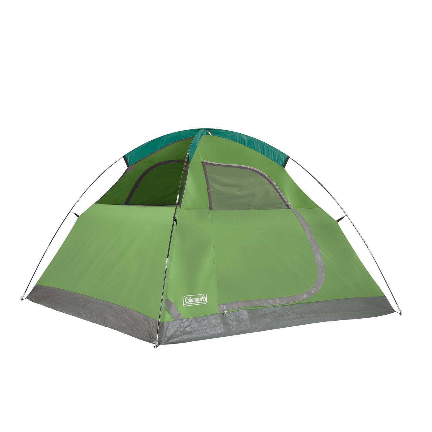 Coleman Sundome Camping Tent with Rainfly, 2/3/4/6 Person Tent Sets Up in 10 Mins, Weatherproof Shelter for Camping, Festivals, Backyard, Sleepovers, & More