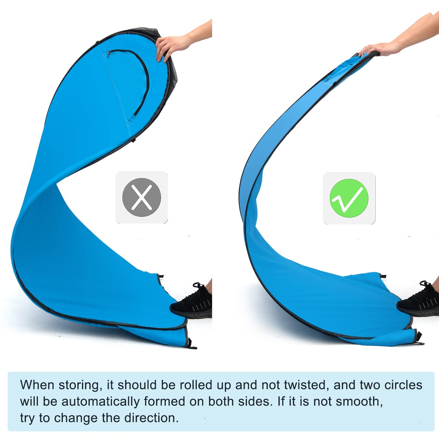 BRIAN & DANY Pop Up Shower Tent, Portable Privacy Camping Changing Tent, Camp Toilet Bathroom Pod with Rain Shelter & Windows, UPF 50+ & Waterproof, 47.2" x 47.2" x 74.8"