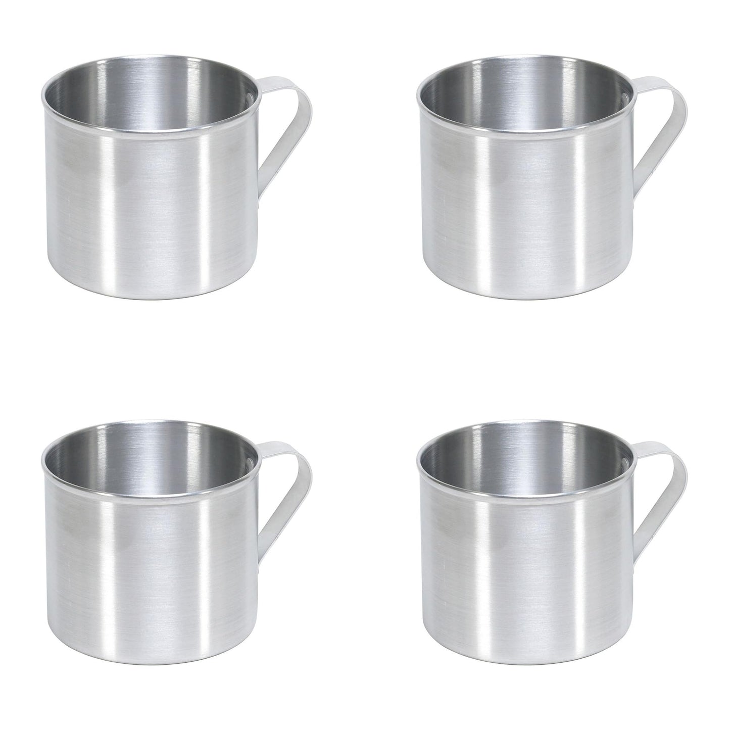 IMUSA USA Aluminum Mug for Stovetop Use or Camping 1.25-Quart, Silver