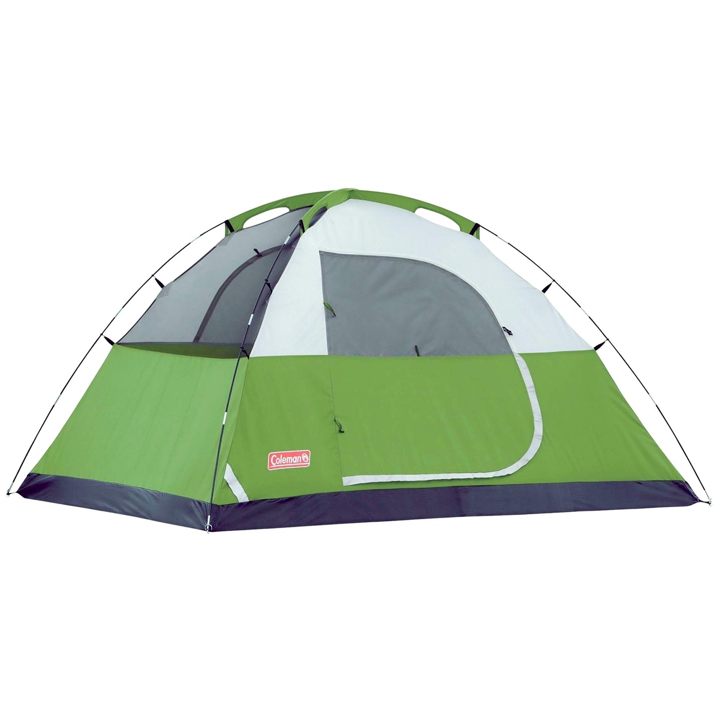 Coleman Sundome Camping Tent with Rainfly, 2/3/4/6 Person Tent Sets Up in 10 Mins, Weatherproof Shelter for Camping, Festivals, Backyard, Sleepovers, & More