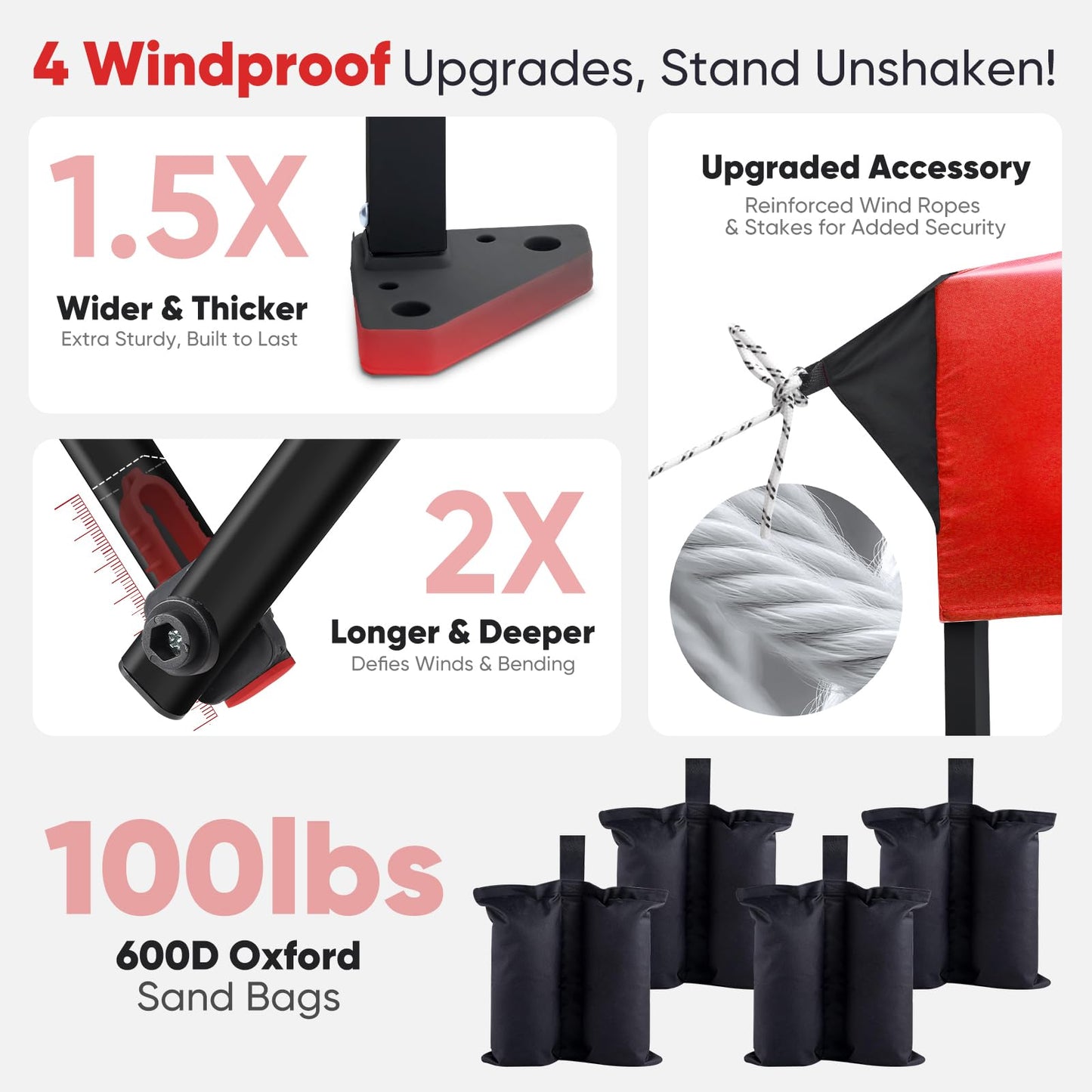 Sekey 10x10 Pop Up Canopy with 4 Sidewalls, One Push Setup Instant Outdoor Gazebo, Instant Easy Up Canopy with UPF50+ Top, 4 Weight Bags for Events, Beach, Patio, Camping