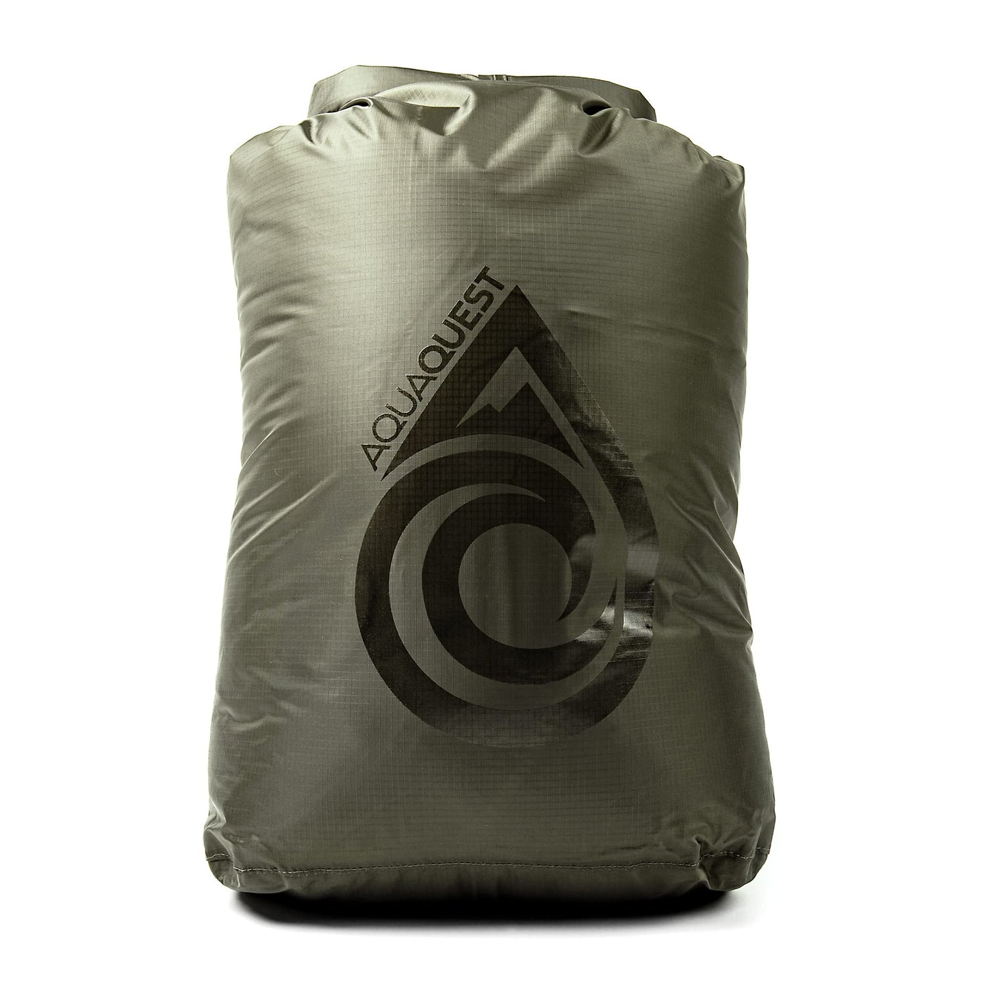 AquaQuest Rogue Dry Bag – 60L Woodland Camo – 100% Waterproof Roll Top – Camping Gear Sack