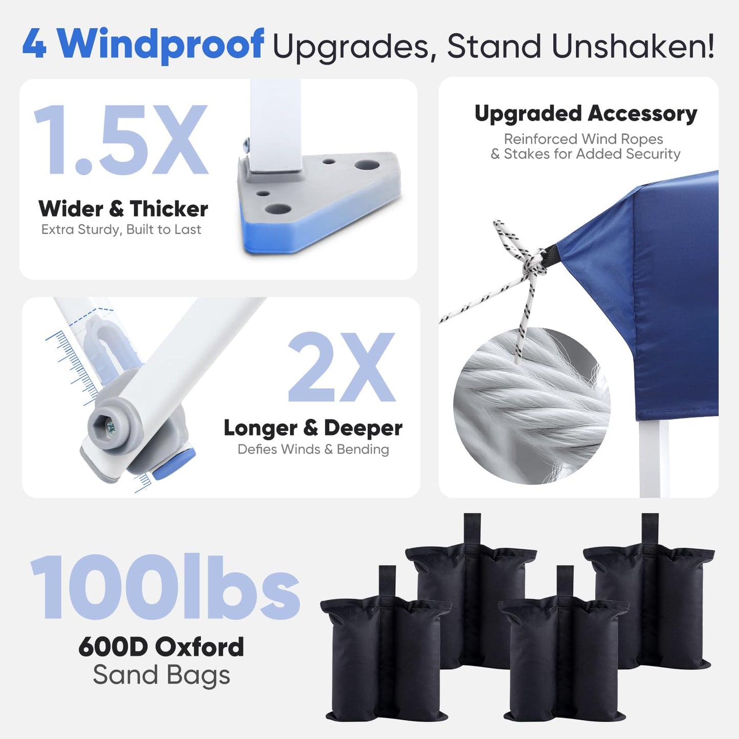 Sekey 10x10 Pop Up Canopy with 4 Sidewalls, One Push Setup Instant Outdoor Gazebo, Instant Easy Up Canopy with UPF50+ Top, 4 Weight Bags for Events, Beach, Patio, Camping