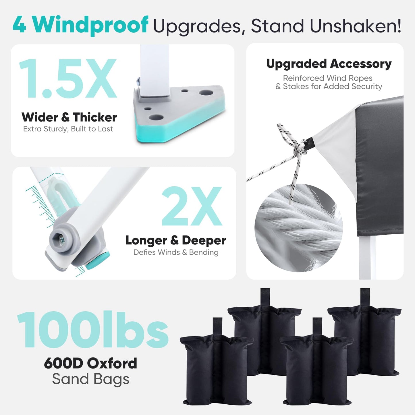 Sekey 10x10 Pop Up Canopy with 4 Sidewalls, One Push Setup Instant Outdoor Gazebo, Instant Easy Up Canopy with UPF50+ Top, 4 Weight Bags for Events, Beach, Patio, Camping