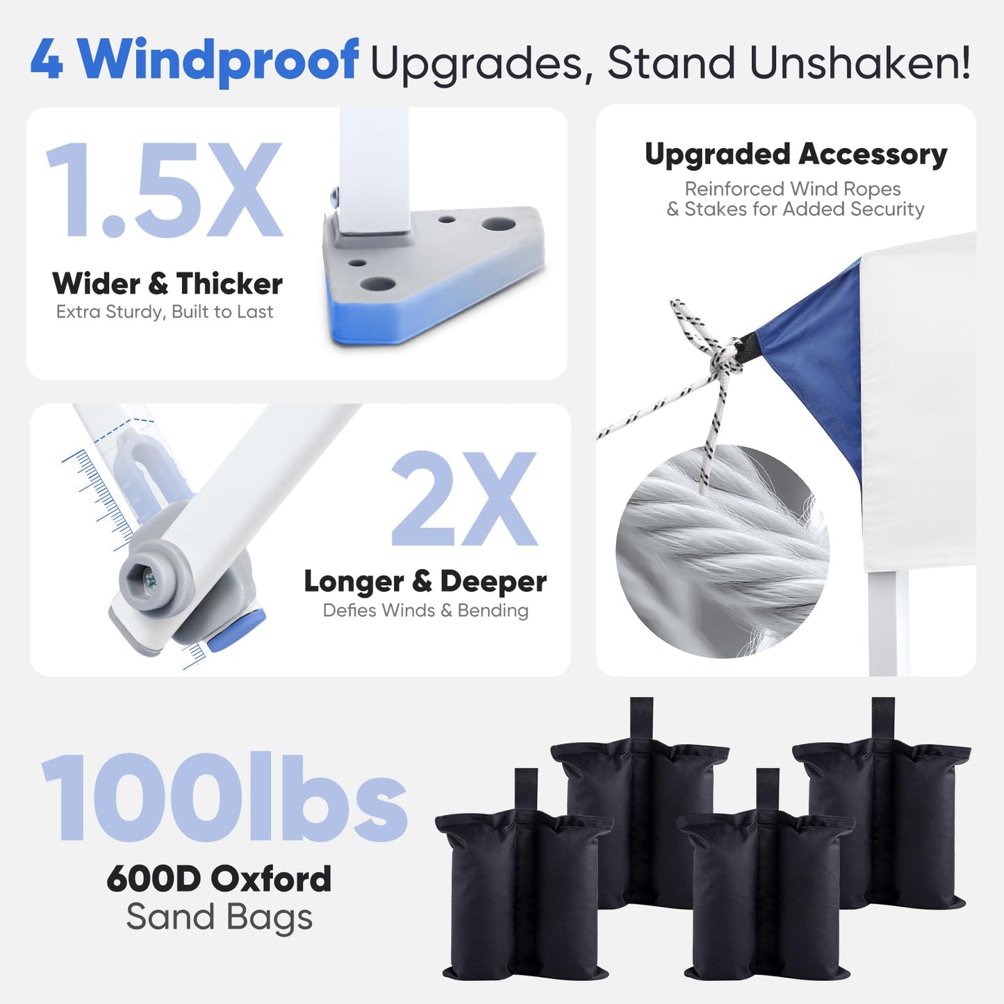 Sekey 10x10 Pop Up Canopy with 4 Sidewalls, One Push Setup Instant Outdoor Gazebo, Instant Easy Up Canopy with UPF50+ Top, 4 Weight Bags for Events, Beach, Patio, Camping