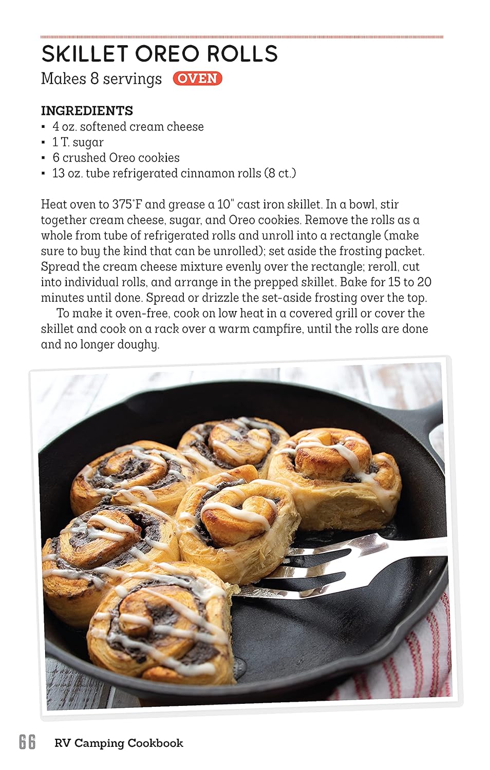 RV Camping Cookbook: 100+ Recipes to Make on the Road (Fox Chapel Publishing) Camper Kitchen Recipes for Breakfast, Sides, Appetizers, Mains, Snacks, Desserts, 15 Varieties of S'Mores, and More