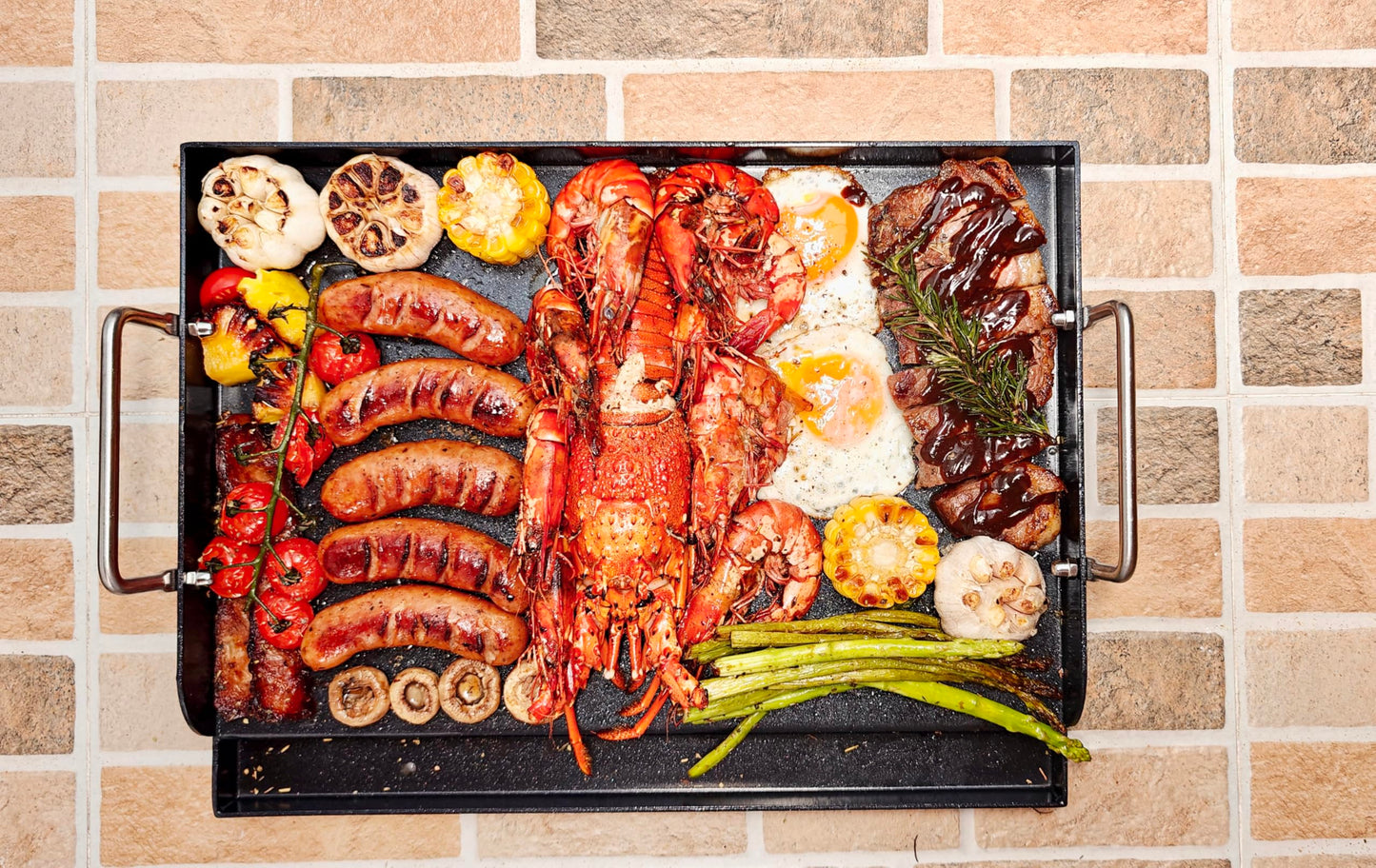 Uniflasy Fry Griddle for Camp Chef Stove, 14" x16" Flat Top Gas Grill Griddle for Camp Chef EX60LW EX60P EX60FP EX60B EX280LW DB60D YK60LW EX90LW SB30D, Professional Griddle Flat Top Plate